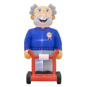Opblaasbare indoor Abraham rollator