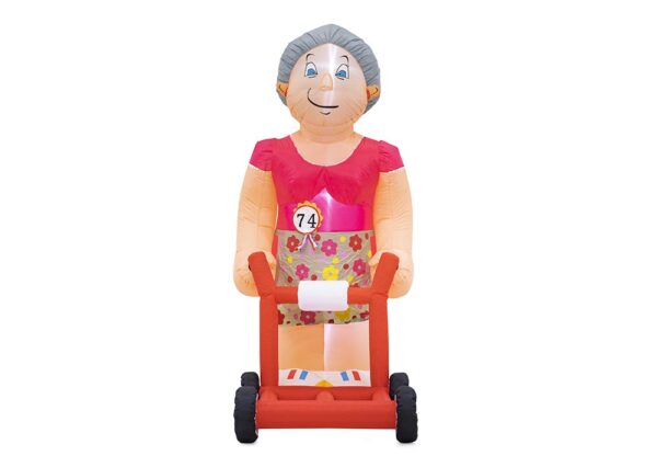 Opblaasbare indoor Sarah rollator