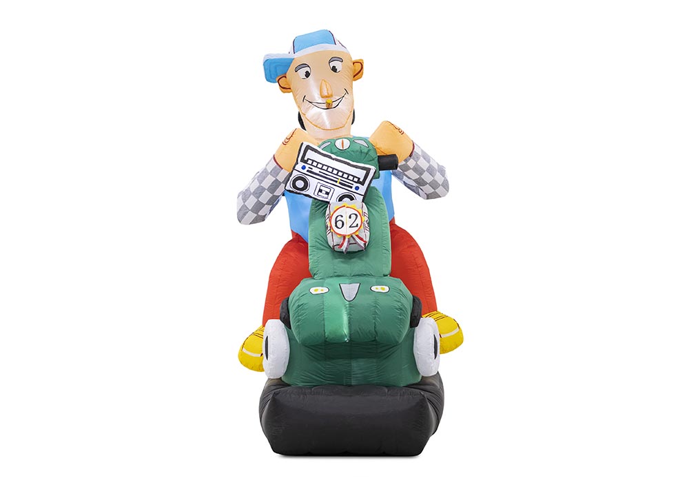 Indoor Abraham Scootmobiel Opblaasbare indoor Abraham scootmobiel